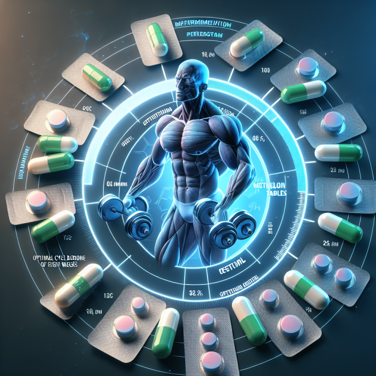 Optimale Zyklusdauer von acht Wochen: Die Rolle von Methenolon tabletten in der Leistungssteigerung.