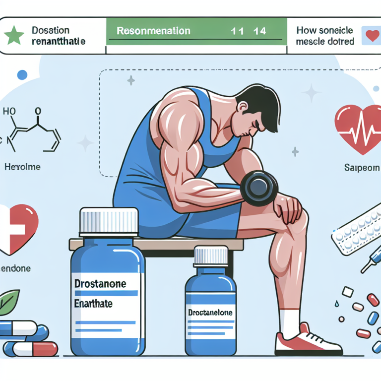 Dosierungsempfehlungen bei Muskelschwäche: Wie Drostanolon enantat helfen kann
