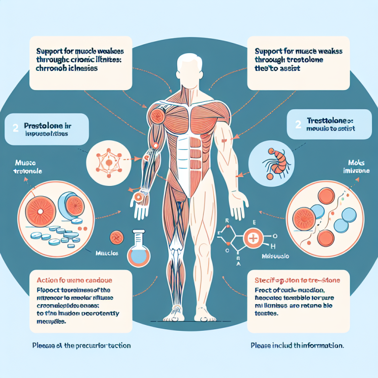 Unterstützung bei Muskelschwäche durch chronische Krankheiten: Wie Trestolone helfen kann