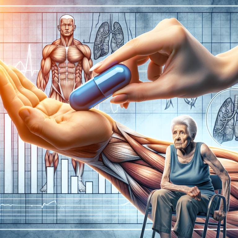 Anwendung von Primobolan zur Unterstützung bei altersbedingten Muskelerkrankungen.