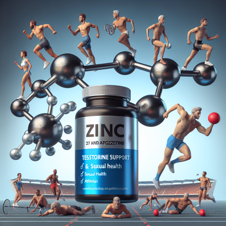 Zink kombiniert mit Dapoxetin: Testosteronunterstützung und sexuelle Gesundheit für Sportler